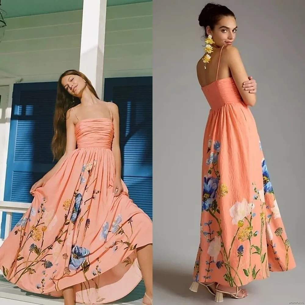 NWT Anthropologie Midi Dress Large_3
